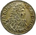 1 Lira (5 Soldi. Ferdinando Carlo Gonzaga-Nevers)