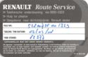 Renault Route Service
