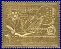 Jules Verne on Gold Stamp