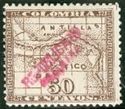 Map of Panama Overprinted