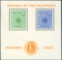 Badge of the Lion's Club - Souvenir Sheet