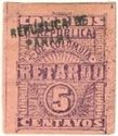 Late Fee Stamp Overprinted