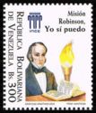 Simón Rodriguez and torch