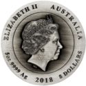 8 Dollars (World War I Centenary - Hall of Memory)