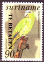 Orange-winged Parrot (Amazona amazonica) - overprint