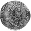 ½ Ducatone (Filippo III)