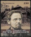 Death centenary of Peter Rosegger, poet