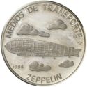 5 Pesos (Transportation. Graf Zeppelin)