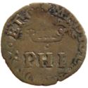 1 Parpagliola (Filippo IV. No date)