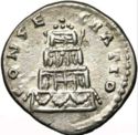 1 Denarius (Lucius Verus - CONSECRATIO)