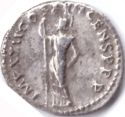 1 Denarius (Domitian - Minerva)
