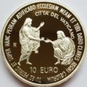 10 Euro (25 years Pontificate of Pope John Paul II)