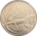 15 Lira (Mediterranean house gecko - Türk Keleri - Hemidactylus turcicus)
