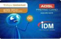 IDM, ADSL 1Mb/unlimited