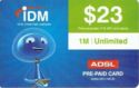 IDM, ADSL 1Mb/unlimited