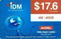IDM, ADSL 4Mb/40GB