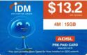 IDM, ADSL 4Mb/15GB