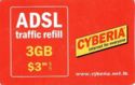 CYB, ADSL ,traffic refill /3GB