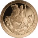 5 Sovereign (200th Anniversary of the 'Saint George and the Dragon' design)