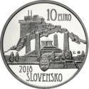10 Euro (150th anniversary of the birth of Dušan Samuel Jurkovič)