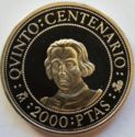 2,000 Pesetas (V Centenary Discovery of America)