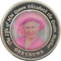 1 Crown (Life of the HM Queen Elizabeth the Queen Mother)