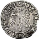 ½ Saluto (½ Carlino. Carlo I of Anjou. No date)