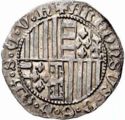 1 Carlino (Alfonso I of Aragon. No date)