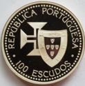 100 Escudos (Discovery of Madeira and Porto Santo - Silver edition)