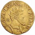 2 Scudi (Doppia. Charles V of Spain. No date)