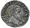 1 Carlino (Filippo II of Spain. No date)