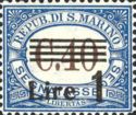 Postage due - Cypher - overprinted