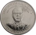 2 Dollars (10th Anniversary of Central Bank)