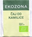 Čaj od Kamilice, fs EU organic farming logo, dif text, 65x56