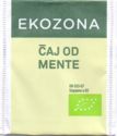 Čaj od Mente, fs EU organic farming logo, dif text, 65x56