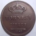 5 Tornesi (Ferdinando II of the Two Sicilies)