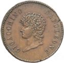 10 Centesimi (Napoleonic Occupation. Joachim Murat)