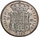 120 Grani (Piastra. Carlo VII Borbón two Sicily)
