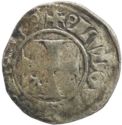 1 Quattrino (L´Aquila. Louis I of Anjou. No date)