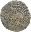 1 Quattrino (L´Aquila. Louis I of Anjou. No date)