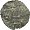 1 Denaro (Sulmona. Alfonso I of Aragon. No date)