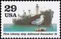 Liberty Ship, Sea Gull (First Liberty Ship Delivered Dec.)
