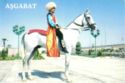 Aşgabat. Horseman. Argaç tourism