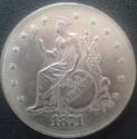 1 Dollar (Seated Indian Liberty with Flags - PATTERN)