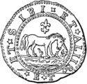 1 Testone (Ranuccio Farnese II. No date)