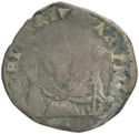 10 Soldi (½ Lira. Ranuccio Farnese II. No date)