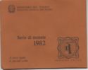 Various Lire (Mint Set 1982)