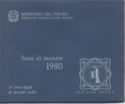 Various Lire (Mint Set 1980)