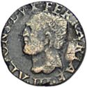 1 Bagattino (Alfonso I d'Este. No date)