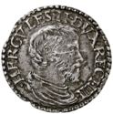 3 Soldi (Colombina. Ercole II d'Este. No date)